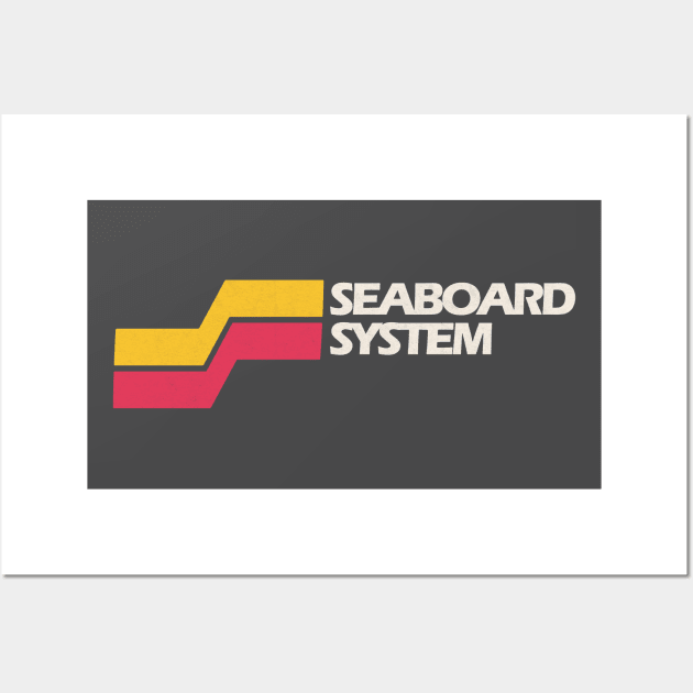 Seaboard System Railroad Wall Art by Turboglyde